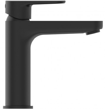 Ideal Standard, Cerafine H120 mosdcsaptelep click-clack leresztvel, fekete, BD131XG
