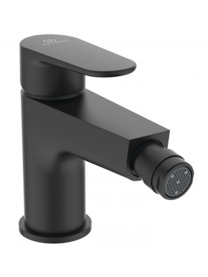 Ideal Standard, Cerafine O bid csaptelep click-clack leeresztvel, fekete, BD716XG