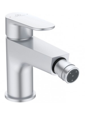 Ideal Standard, Cerafine O bid csaptelep click-clack leeresztvel, ezst, BD716SI