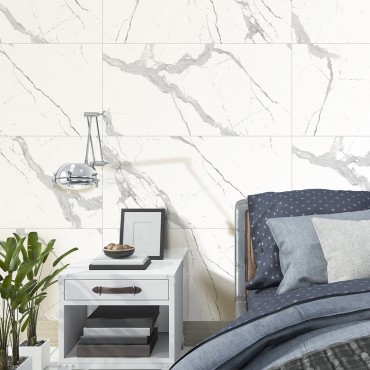 Padllap, Nextile, Royal Statuario, csiszolt, magasfny, rektifiklt 60*120 cm I.o.