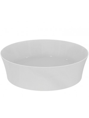 Ideal Standard, Ipalyss kerek mosd, pultra pthet 40 cm, fehr, E139801