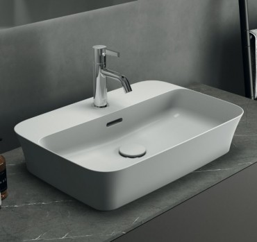 Mosd�, Ideal Standard, Ipalyss E207701, csaplyukkal, t�lfoly�val, 55 cm