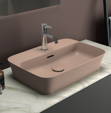 Mosd�, Ideal Standard, Ipalyss E2077V7, csaplyukkal, r�zsasz�n/barack, 55 cm