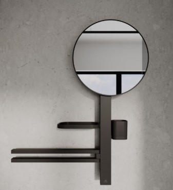 Ideal Standard Alu+ Beauty Bar M tkr s polcrendszer, fekete, BD588XG