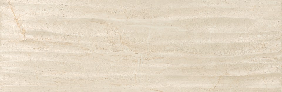 Csempe, KAI Group, Tempera Travertin Onda Beige Ret. 4840, 24,4x74,4 cm