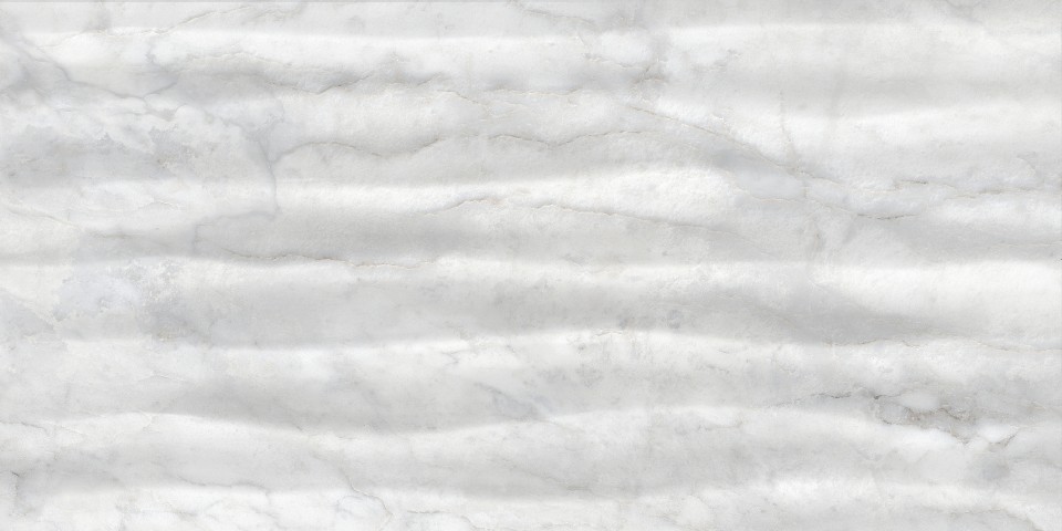 Csempe, KAI Group Vento Waves White 4703, 30x60 cm