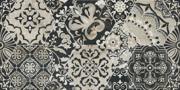Dekorcsempe, KAI Group Belvedoro Mint�s Antracit Ret. 30*60 cm 4960 I.o.