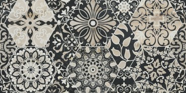 Dekorcsempe, KAI Group Belvedoro Mint�s Antracit Ret. 30*60 cm 4960 I.o.