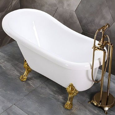 Balneo, Marrakesh 170x80x75 trben ll kd, arany oroszlnlbas (szabadon ll) 721C I.o.