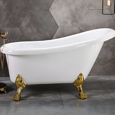 Balneo, Marrakesh 170x80x75 trben ll kd, arany oroszlnlbas (szabadon ll) 721C I.o.