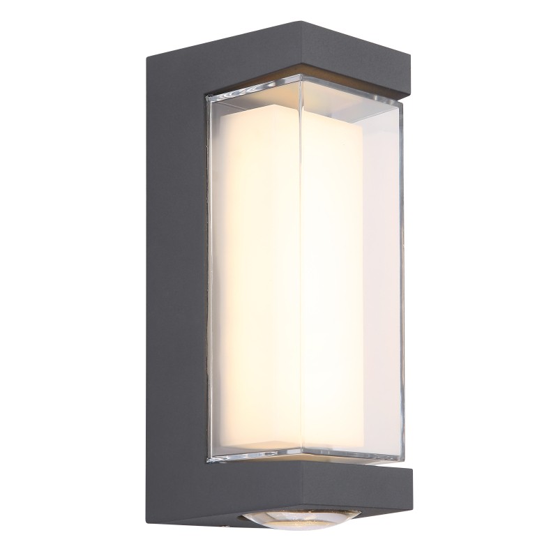 Globo, Plixon k�lt�ri l�mpa, kocka, antracit matt, 34316