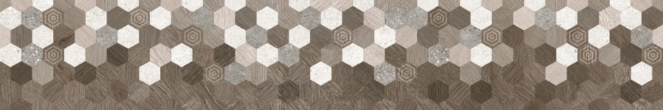 Padl�lap, KAI Group, Berg dekor barna, 6109, 15x90 cm