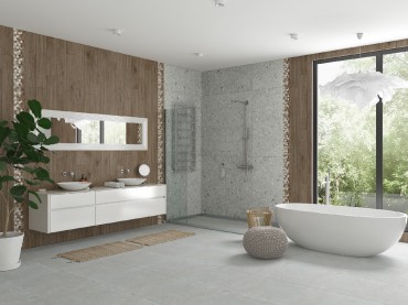 Padl�lap, KAI Group, Berg dekor barna, 6109, 15x90 cm