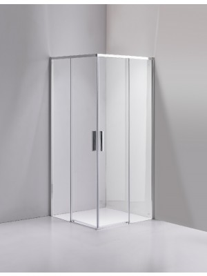 A.D. 80x80 cm nano fellet, szgletes zuhanykabin, 6 mm, tlca nlkl, LC-JJ01