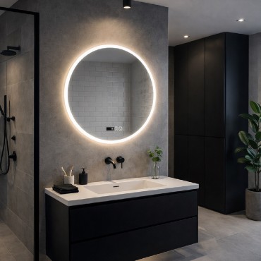 AD LED-502, k�r alak� okos t�k�r, keretvil�g�t�ssal, 25w, 60x60 cm