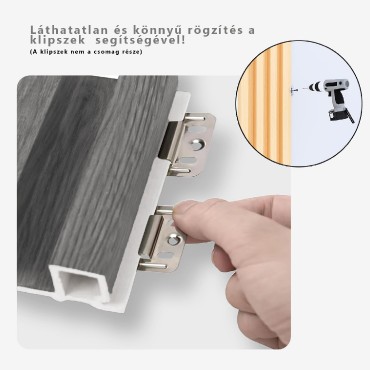 Archi Design, PanelPro, SPC, belt�ri fali panel (6100 Ft/m2), 16,9*290 cm - norv�g t�lgy