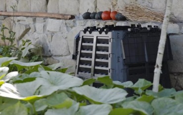 Rojaplast, m�anyag komposzt�l�, 480 liter