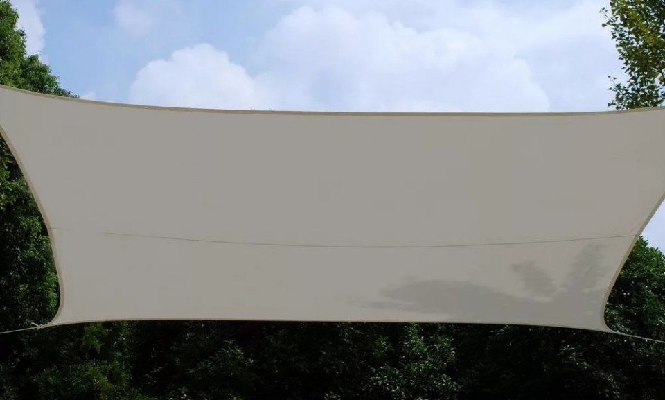Rojaplast, kerti napvitorla, ngyzet alak, 3,6 x 3,6m, bzs