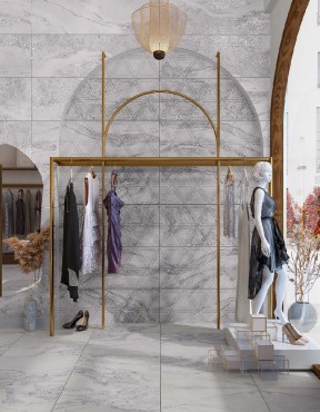 Padl�lap, BT, Famous Grey rec. 1, 60x60 cm