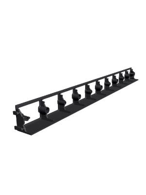 Rojaplast, DUO 45mm, jrdaszegly, elvlaszt szegly egyenes 4,5x100 cm, fekete, 2db