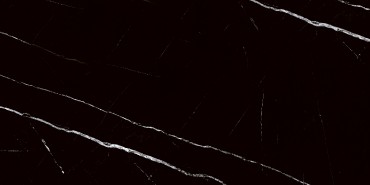 Csempe / Padl�lap, Nextile, Marquina Black, csiszolt, magasf�ny�, 60x120 cm