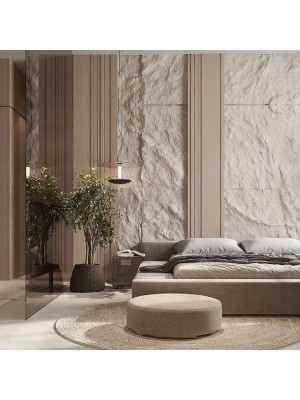 Archi Design White Jade, 3D falpanel poliuretn 6 cm vastag 120*60 cm I.o.
