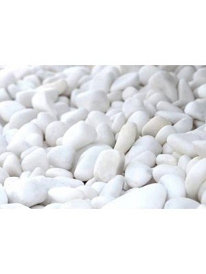 Stone and Home, Thassos fehr 3-6cm kerti dekor kavics 20 kg