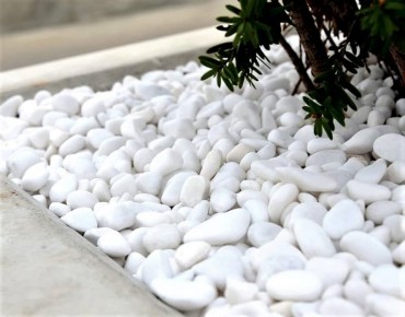 Stone and Home, Thassos fehr 3-6cm kerti dekor kavics 20 kg