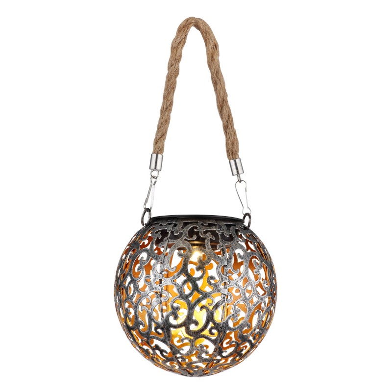 Globo, Solar g�mb l�mpa, k�nny�f�m, ez�st antik, 36744