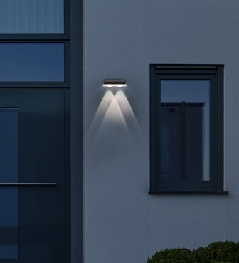 Globo, Solar lmpa, kltri, manyag, fekete 36499