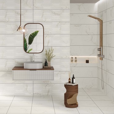 Padllap, BT Adonis Matte White Rec. 1 60*60 cm I.o.