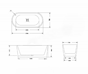 BLN, 170x75x59 t�rben �ll� k�d Mil.Com. LC788