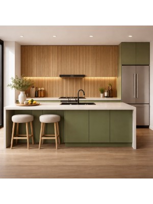 Inspiro Design, Grand EchoEssence, akusztikus fali panel, 60*270*2,2 cm - feh�r t�lgy