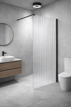 Zuhanyfal, AD LC-WL205, 3D cs�kos zuhanyfal, 90x200 cm