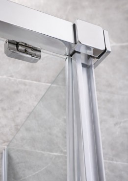 Zuhanykabin, AD LC-9001 aszimmetrikus, tol�ajt�s, 6 mm �veg, 100x80 cm 