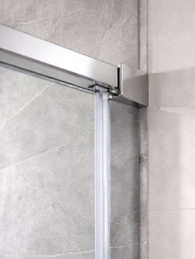 Zuhanykabin, AD LC-9001 aszimmetrikus tol�ajt�s, 6 mm �veg, 120x80 cm