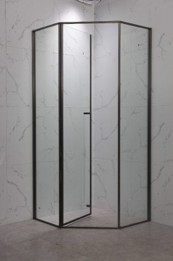 AD, LC-SD5 Gunmetal, �tsz�glet� komplett zuhanykabin, 90x90 cm 