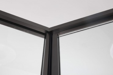AD, LC-SD5 Gunmetal, �tsz�glet� komplett zuhanykabin, 90x90 cm 
