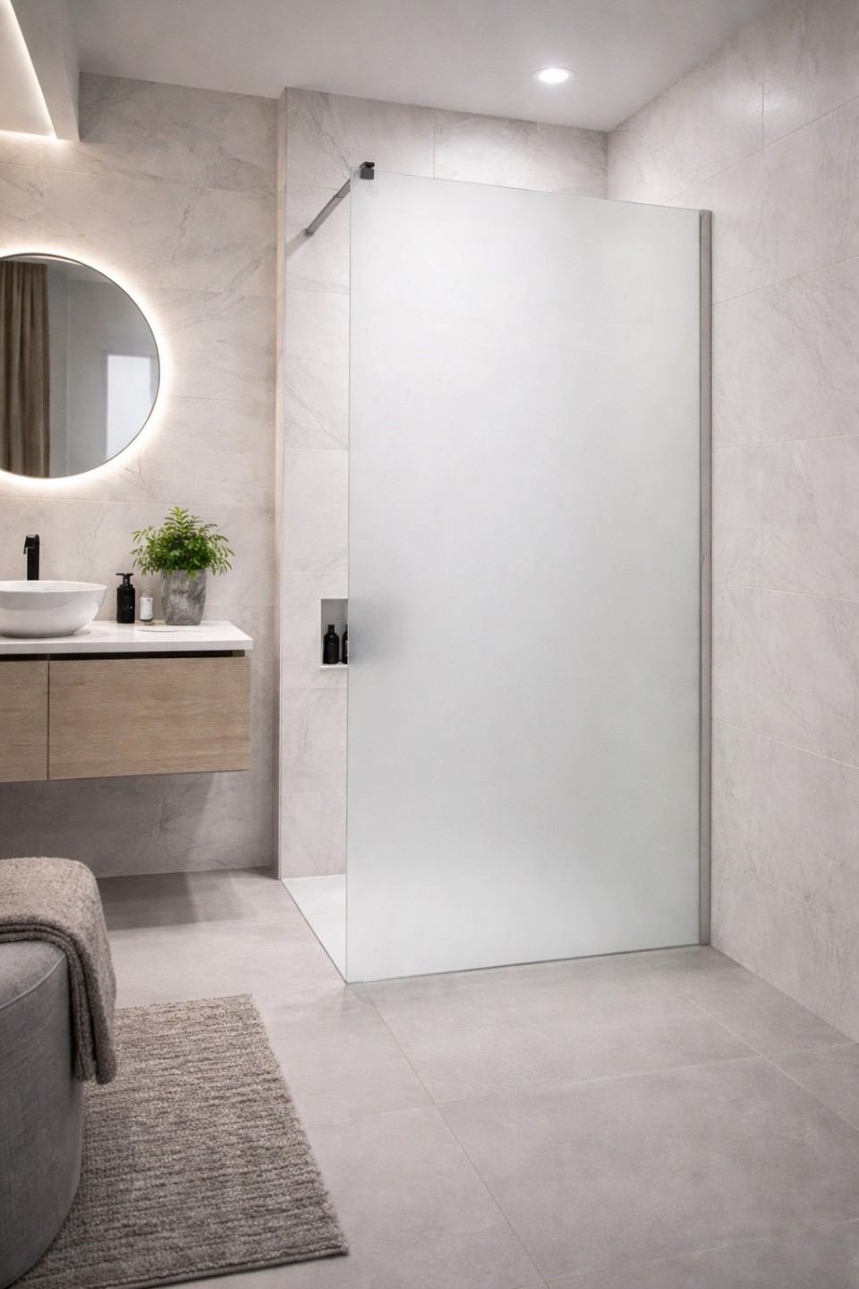 Zuhanyfal, AD LC-WLM-120 Walk-In, 8 mm nano �veg, 120x200 cm 
