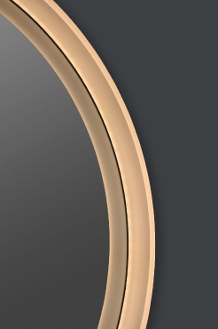 Inspiro Design Luce Smart, k�r alak� okos t�k�r, keretvil�g�t�ssal, 25W, 70x70 cm