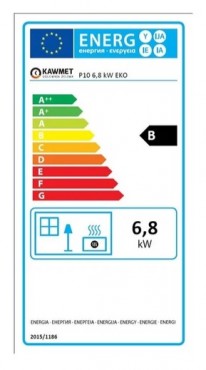 Warnex, P10 �ntv�ny kandall�, 6,8 kW, sz�rke 