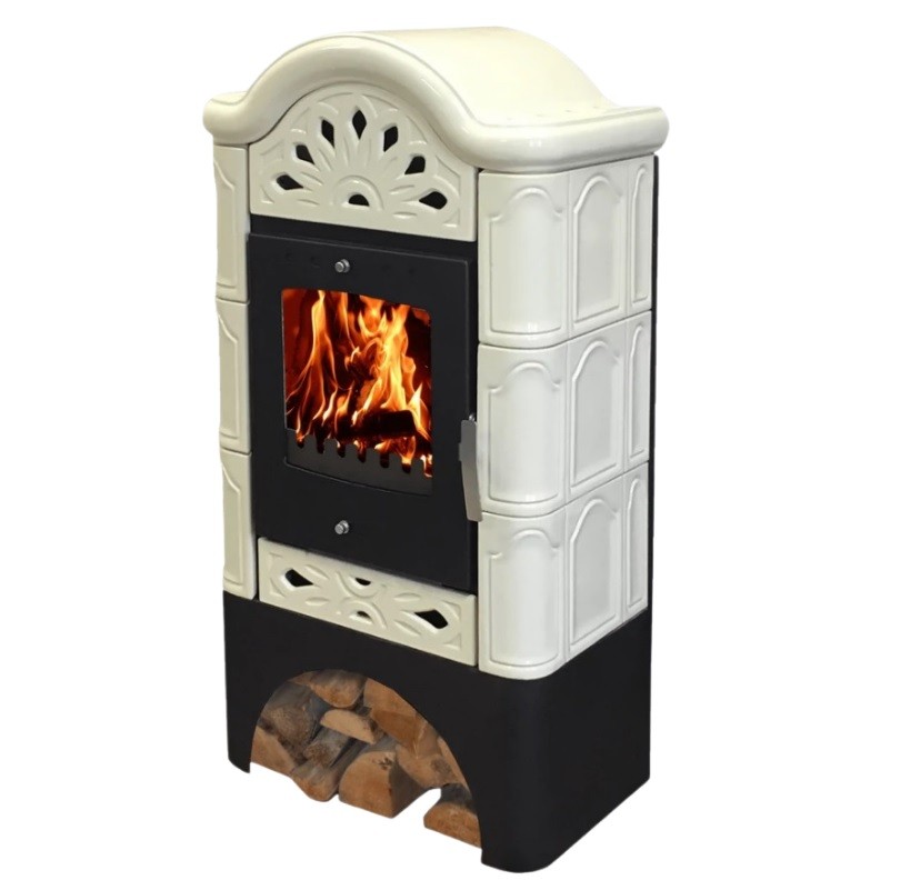 Warnex, Benedetto ker�mia csemp�s kandall�, 5,5 kW, csontsz�n