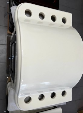 Warnex, Benedetto ker�mia csemp�s kandall�, 5,5 kW, csontsz�n