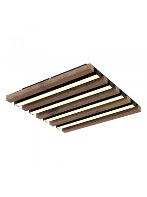 Globo, Hayden, mennyezeti l�mpa 30x30 cm, MDF Fa, 67347D1