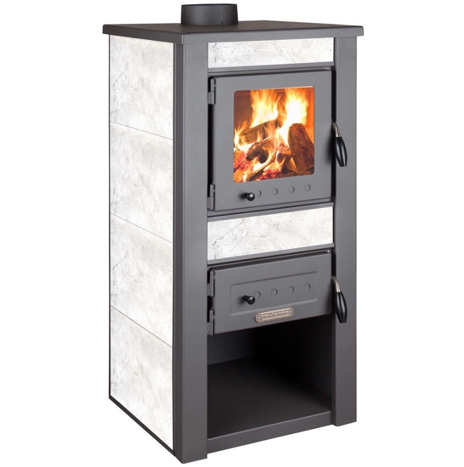 Warnex, Alpina Boiler 24, v�zteres, feh�r csemp�s kandall�, 24kW