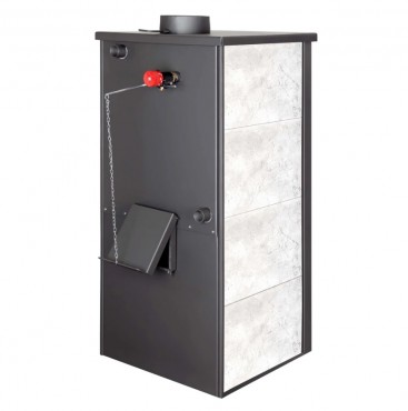 Warnex, Alpina Boiler 24, v�zteres, feh�r csemp�s kandall�, 24kW