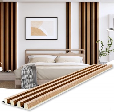 Archi Design, PanelPro, Acoustic Style, SPC, belt�ri fali panel (6100 Ft/m2), 16,9*290 cm - di�, akusztikus hat�s�