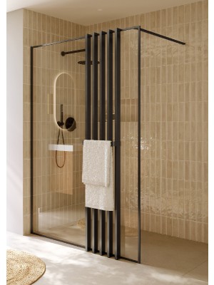 Riho, Define Decoscreen, G010007303, dekorfal t�r�lk�z�tart�val, gun metal, 40x200 cm,