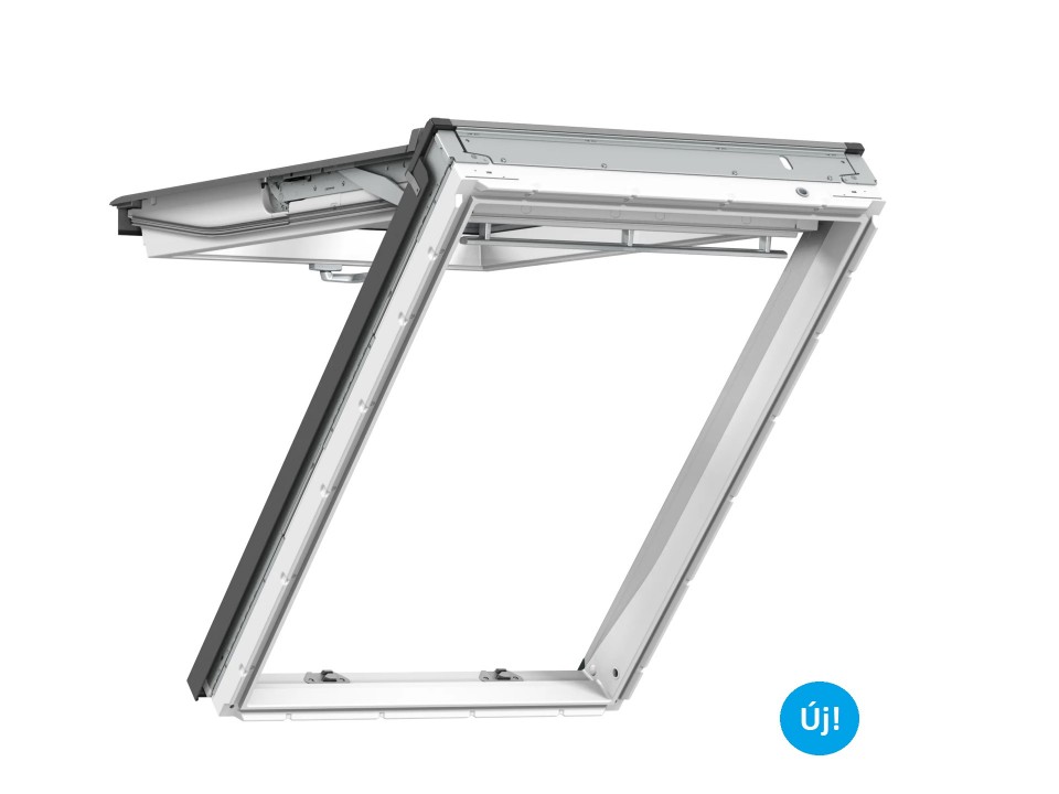 Velux, Felny�l� tet�ablak GNU MK06 0064, m�anyag bevonat fa maggal, 78x118 cm
