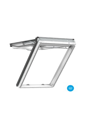 Velux, Felny�l� tet�ablak GNU MK06 0064, m�anyag bevonat fa maggal, 78x118 cm